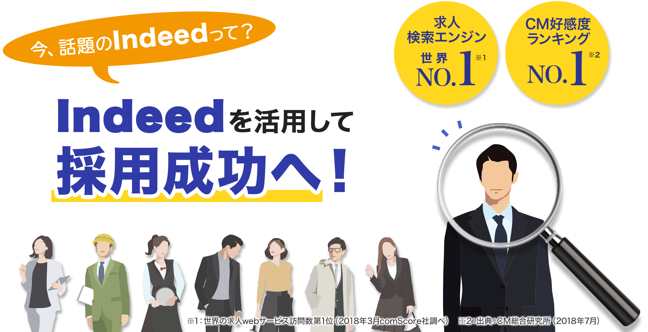 今話題のIndeedって何？Indeedインディードを活用して採用成功へ！